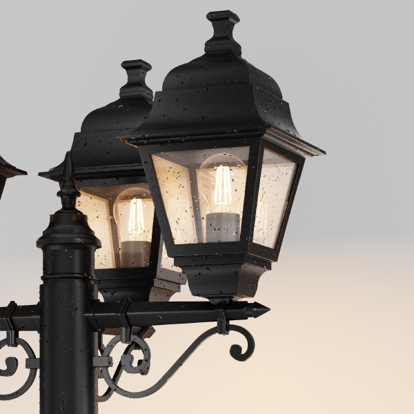 Столб фонарный уличный Abbey Road O003FL-03B