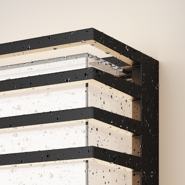 Уличный настенный светильник Downing Street O020WL-L10B4K