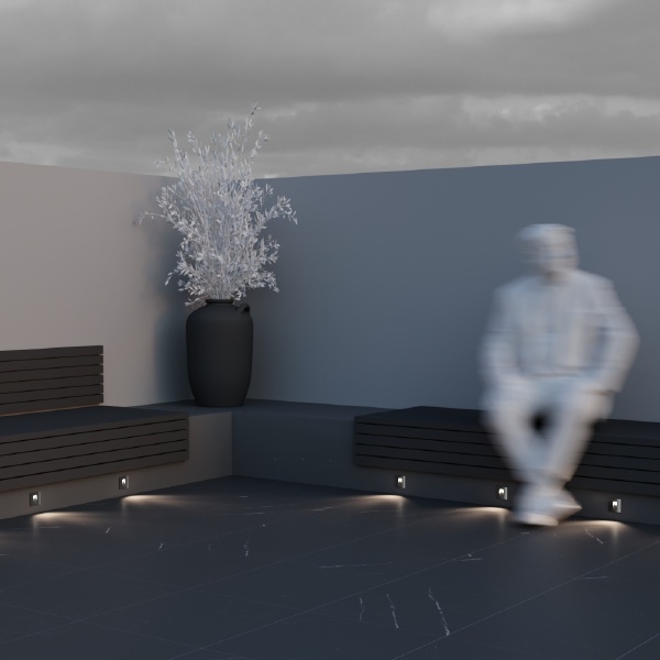 Встраиваемый светильник Via Urbana O022-L3GR