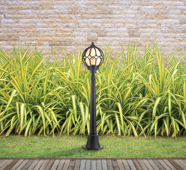 Столб фонарный уличный Via O023FL-01G