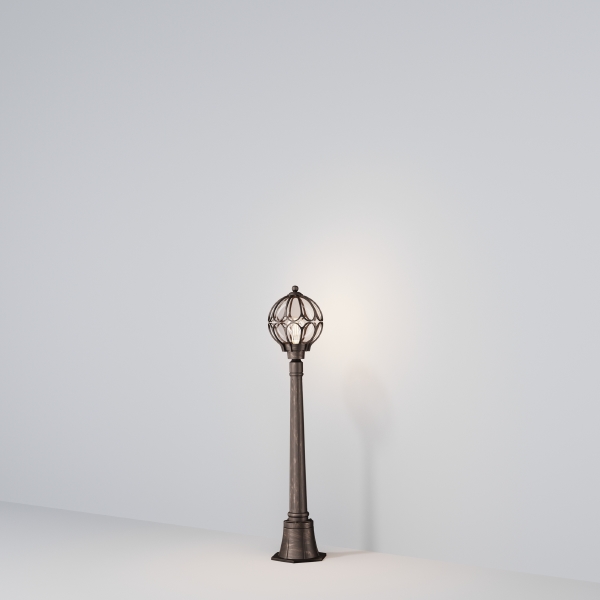 Столб фонарный уличный Via O023FL-01G