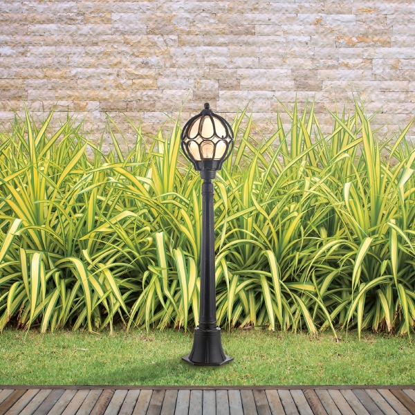 Столб фонарный уличный Via O023FL-01G