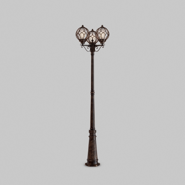 Столб фонарный уличный Via O023FL-03G