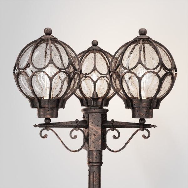 Столб фонарный уличный Via O023FL-03G