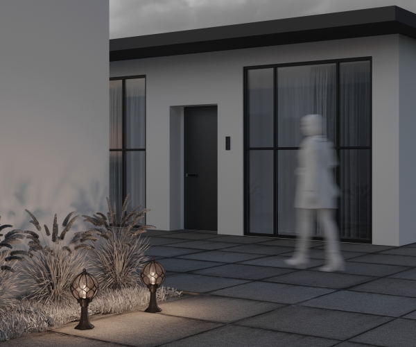 Уличный наземный светильник Via O024FL-01G