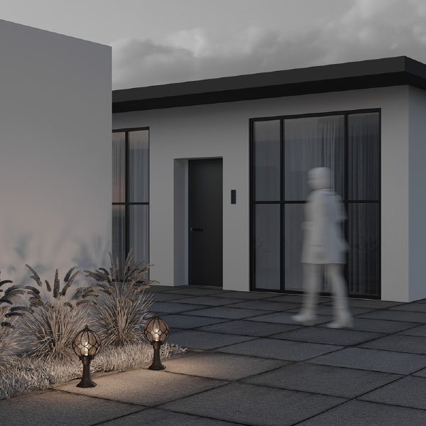 Уличный наземный светильник Via O024FL-01G