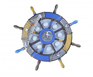 Настенно потолочный светильник Штурвал 07427,04