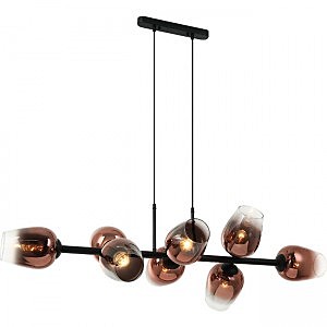 Подвесная люстра Меган 4036/8P-BK-COP
