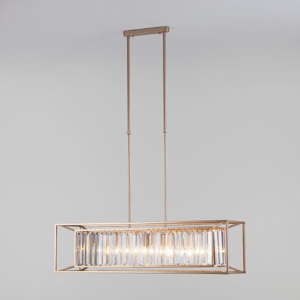 Потолочная люстра Vegas 299/6 шампань Strotkis