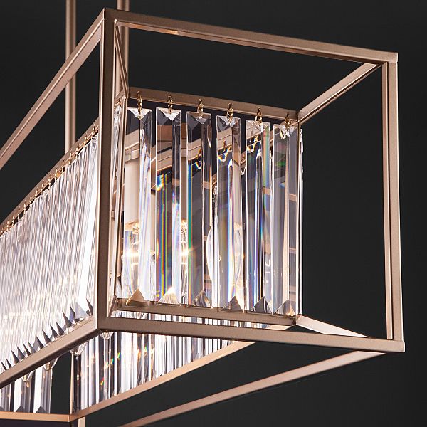 Потолочная люстра Vegas 299/6 шампань Strotkis