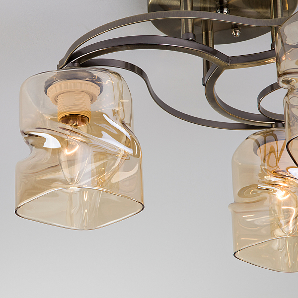 Потолочная люстра Brice 30158/3 античная бронза