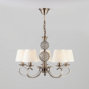 Подвесная люстра Tessa 60089/5 античная бронза