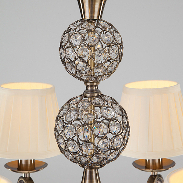 Подвесная люстра Tessa 60089/8 античная бронза