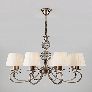 Подвесная люстра Tessa 60089/8 античная бронза