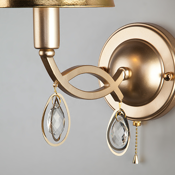 Настенное бра Salita 60091/1 перламутровое золото