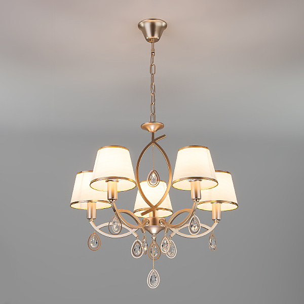 Подвесная люстра Salita 60091/5 перламутровое золото