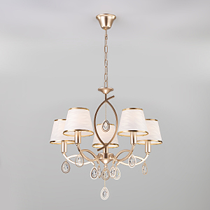 Подвесная люстра Salita 60091/5 перламутровое золото