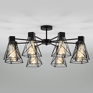 Потолочная люстра Trappola 70107/8 черный