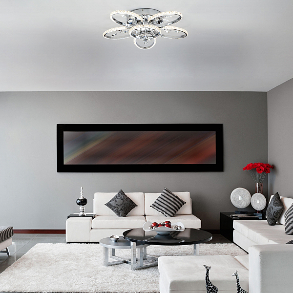 Потолочная люстра Soul 90097/6 хром 45W