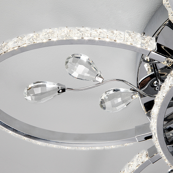 Потолочная люстра Soul 90097/6 хром 45W