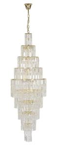 Люстра каскадная Bergamo Gold Bergamo E 1.10.50.200 G