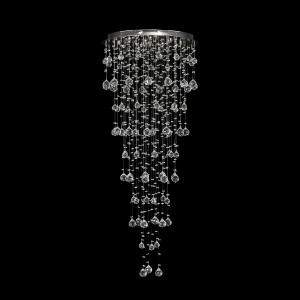 Люстра каскадная Tesoro Nickel Tesoro H 1.4.55.218 N