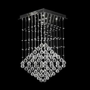 Люстра каскадная Tesoro Nickel Tesoro H 1.4.40.203 N