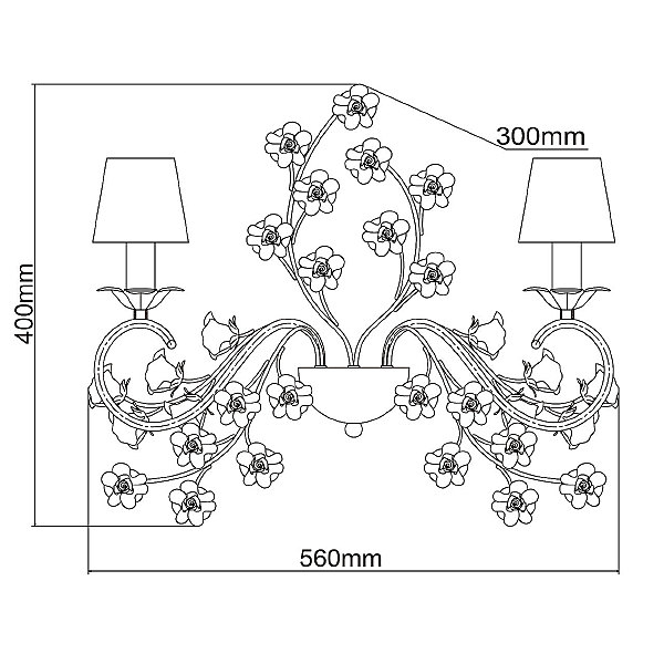 Настенное бра Сицилия 282022102