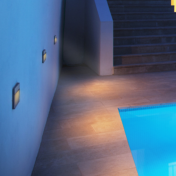 Уличный настенный светильник Baker 7015