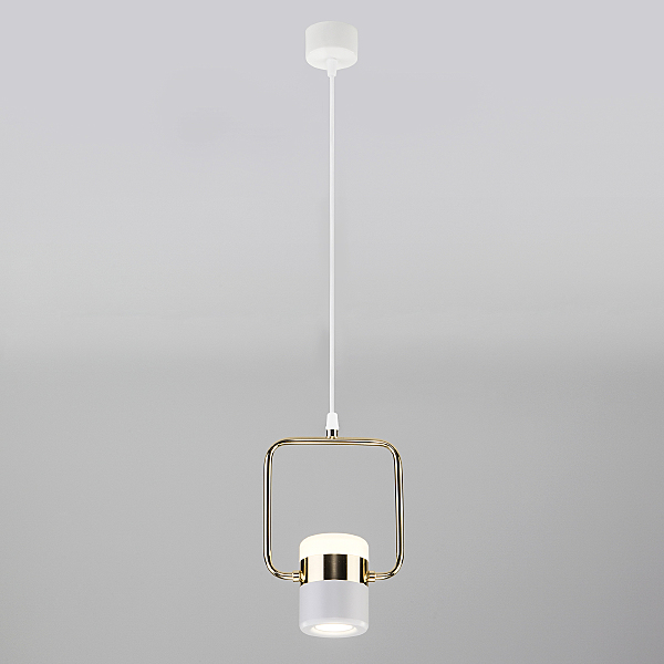Светильник подвесной Oskar 50165/1 LED золото/белый 9W