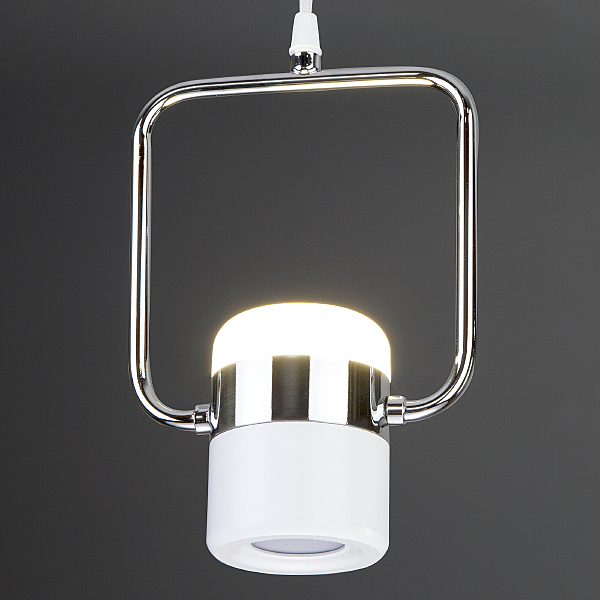 Светильник подвесной Oskar 50165/1 LED хром/белый 9W