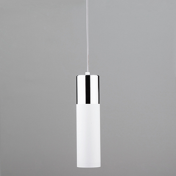 Светильник подвесной Double Topper 50135/1 LED хром/белый