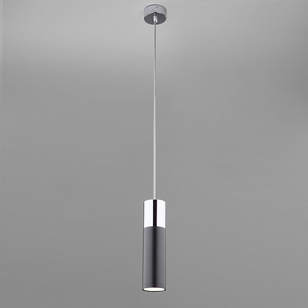 Светильник подвесной Double Topper 50135/1 LED хром/черный