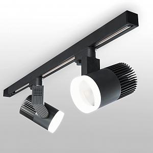 Трековый светильник Accord Accord Черный 30W 4200K (LTB44) трехфазный
