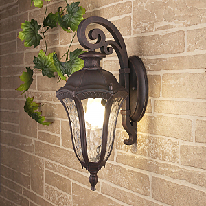 Уличный настенный светильник Draco Draco D капучино (GL 1010D)