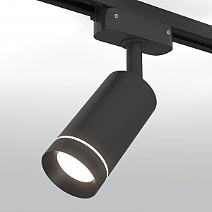 Трековый светильник Glory Glory Черный 7W 4200K (LTB39) однофазный