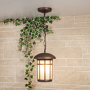 Уличный подвесной светильник Lepus Lepus H кофейное золото (GL 1016H)