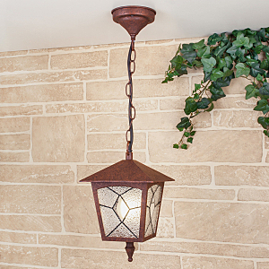 Уличный подвесной светильник Lyra Lyra H брауни (GL 1012H)
