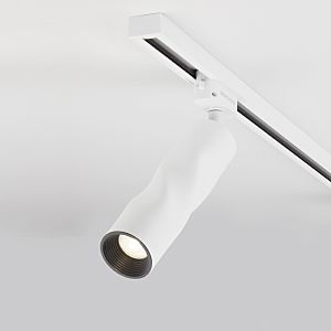 Трековый светильник Scroll Royal Белый 12W 4200K (LTB29) однофазный