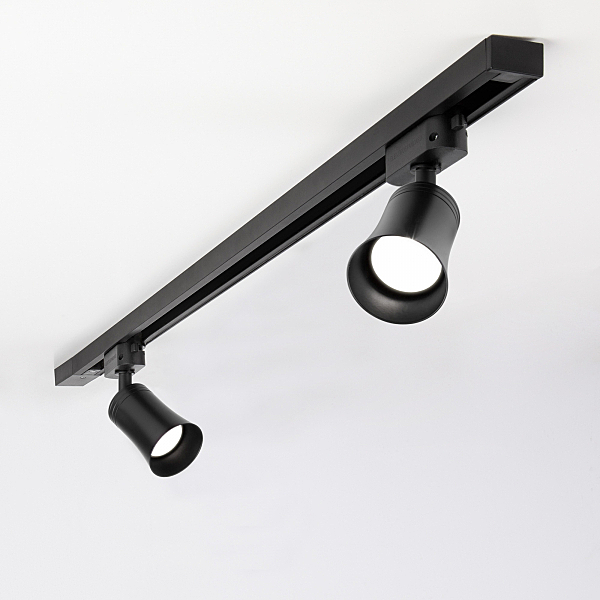 Трековый светильник Vetro Vetro GU10 Черный (MRL 1001) однофазный