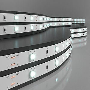LED лента Лента 12V Лента светодиодная 30Led 7,2W IP20 6500K холодный белый (5050 12V 30Led 7,2W IP20) a027835