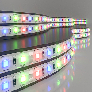 LED лента Elektrostandard Лента светодиодная 60Led 14,4W IP65 мульти (5050 12V 60Led 14,4W IP65 RGB)