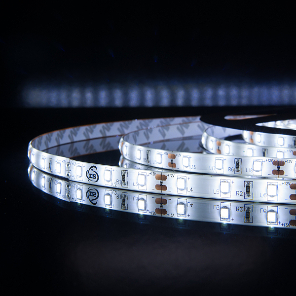 LED лента Лента 12V Лента светодиодная 60Led 4,8W IP65 6500K холодный белый (2835 12V 60Led 4,8W IP65) a040996