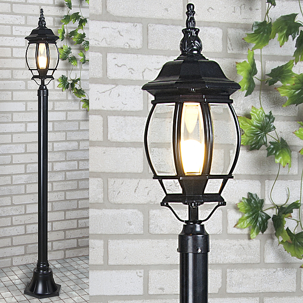 Консольный уличный светильник Farola Плафон 1043 черный 100W, арт. A022921
