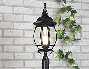 Консольный уличный светильник Farola Плафон 1043 черный 100W, арт. A022921