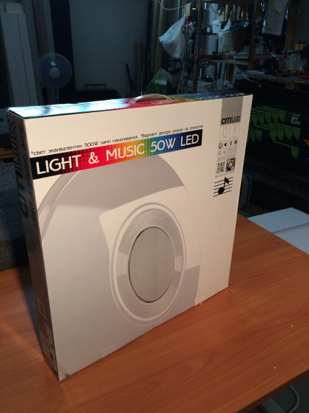 Светильник потолочный Light & Music CL703M60