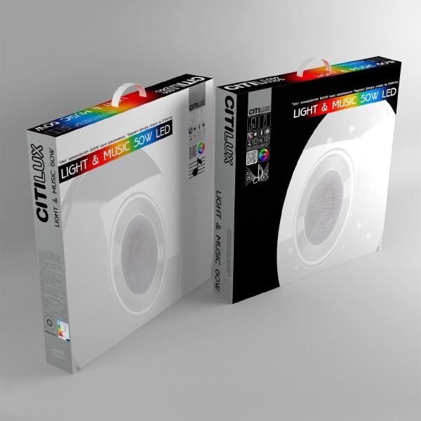 Светильник потолочный Light & Music CL703M60