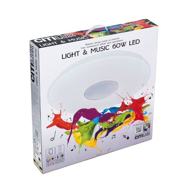 Светильник потолочный Light & Music CL703M61