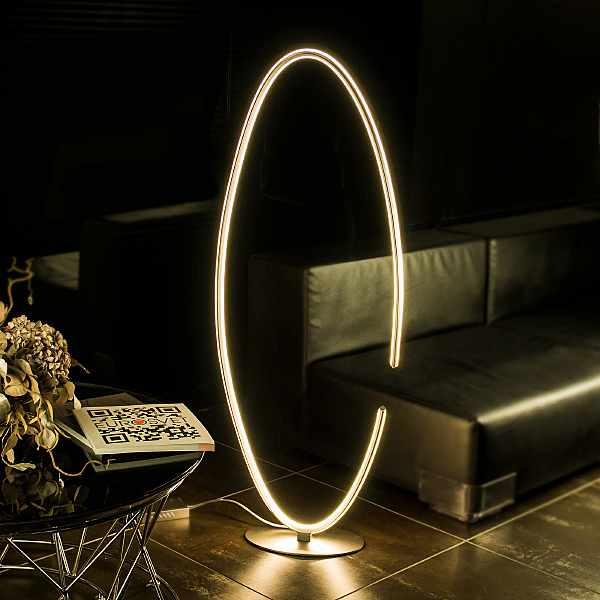 Настольная лампа Gap 80415/1 сатин-никель 65W