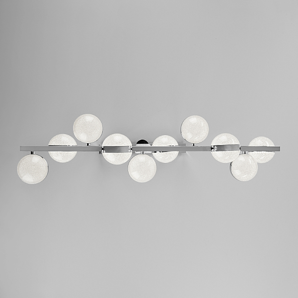 Люстра на штанге Monica 90173/10 хром 56W